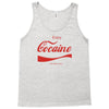 enjoy cocaine funny gray Tank Top