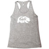 cali bear Racerback Tank