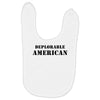 deplorable american Baby Bibs