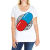 akira pill 2 Ladies Curvy T-Shirt