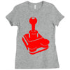 joystick game Ladies Fitted T-Shirt