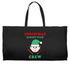 christmas baking team crew elf Weekender Totes