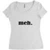 meh Women's Triblend Scoop T-shirt