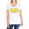 Estar Guars Lightsaber Ladies Curvy T-Shirt