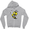 imabee reversed Zipper Hoodie