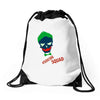 suicide squad Drawstring Bags
