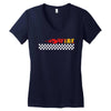 Fire White Women's V-Neck T-Shirt