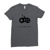 custom texti Ladies Fitted T-Shirt