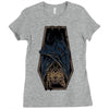 bat music Ladies Fitted T-Shirt