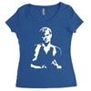 kings of leon caleb followill indie rock music Women's Triblend Scoop T-shirt