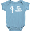 can i clean for you Baby Onesie