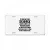 Stand Up for Science License Plate
