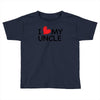 I Love My Uncle Toddler T-shirt