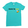 Mom to Bee Unknown Gender Ladies Fitted T-Shirt