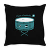 pounding away Throw Pillow