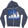 primordial snow Zipper Hoodie