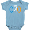 portal bathroom parody video game Baby Onesie