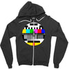 monoscope signal Zipper Hoodie