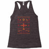 shiny sweater Racerback Tank