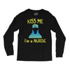 kiss a nurse Long Sleeve Shirts