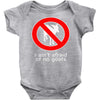 i ain't afraind of no gooats Baby Onesie