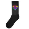 Rainbow LGBT Diamond Socks