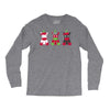 Three Cute But Angry Unicorn Long Sleeve Shirts