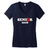 Senior 2018 Women's V-Neck T-Shirt
