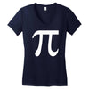 pi symbol Women's V-Neck T-Shirt