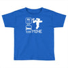 eat sleep mine funny Toddler T-shirt