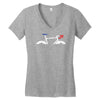 tour de france new 2015 logo Women's V-Neck T-Shirt