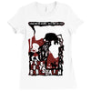 b shirt Ladies Fitted T-Shirt