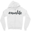 mom life svg Zipper Hoodie