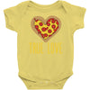 true love heart Baby Bodysuit