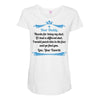 Dear Daddy, Thanks for Being my Dad Baby Boy Letter to Father Maternity Scoop Neck T-shirt