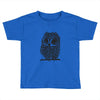 owl on athletic Toddler T-shirt