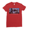 I'll Be Right Here E.t. Ladies Fitted T-Shirt