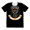 the birth of legend vintage est. 1975 premium quality aged to perfecti All Over Women's T-shirt