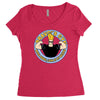 bravo's gym Women's Triblend Scoop T-shirt