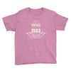 premium vintage 1983 classic perfectly aged limited edition Youth Tee