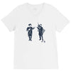 fist bump for liberty V-Neck Tee