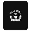 This Girl Loves Her Greyhound Mousepad