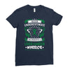 Never Underestimate The Strength Of A Liver Cancer Warrior Ladies Fitted T-Shirt