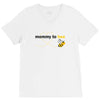 Mommy To Bee Unknown Gender V-Neck Tee