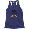 down with homework Racerback Tank