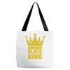 black king Tote Bags