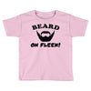mens beard Toddler T-shirt
