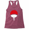 uchiha clan symbol Racerback Tank