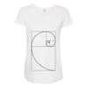 Spiral Maternity Scoop Neck T-shirt