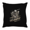 the weight of the world Throw Pillow